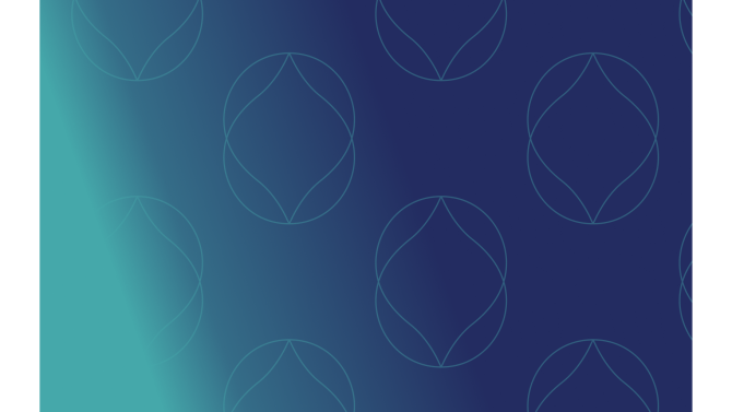 teal to navy background with droplet icons
