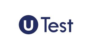 U Test Logo - Navy